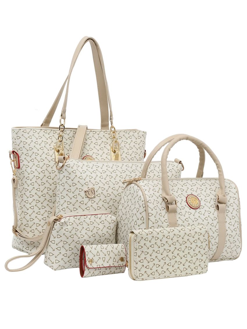 Printd Faux Leather 6PCS Bag Set