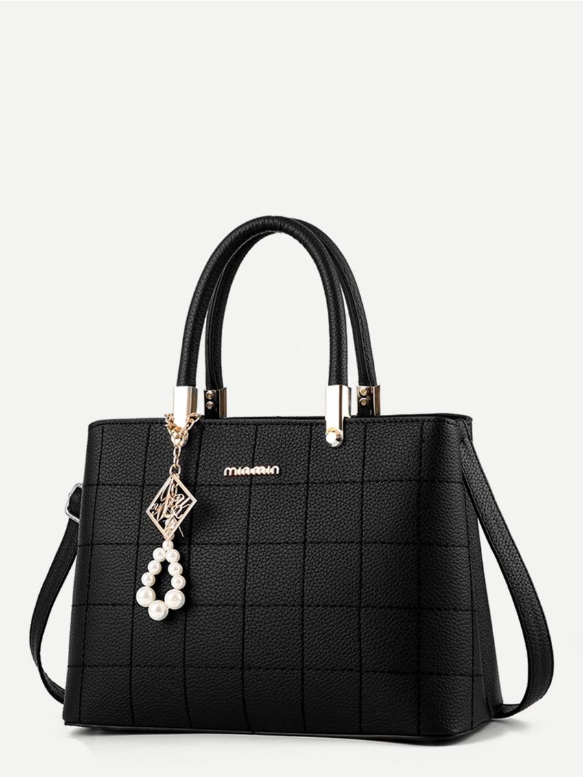 Seam Detail Tote Bag