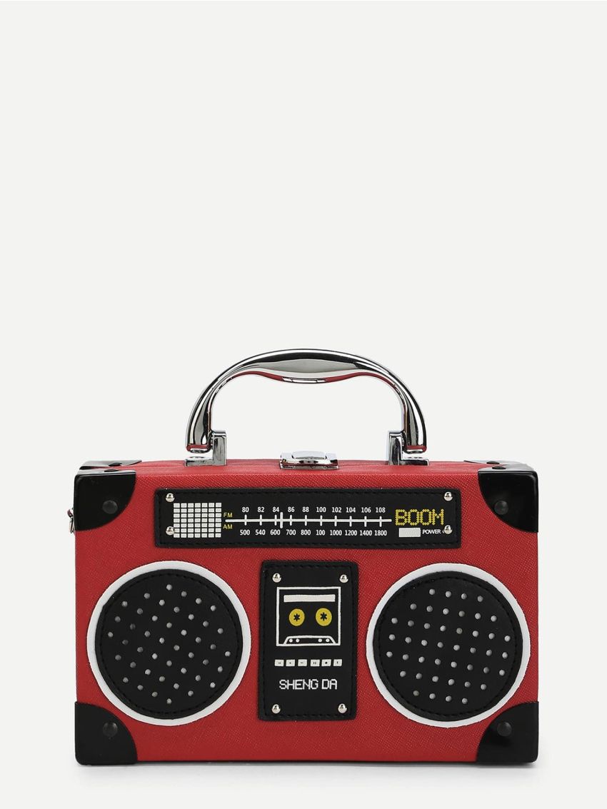 Mini New Year Cartoon Design Satchel Bag