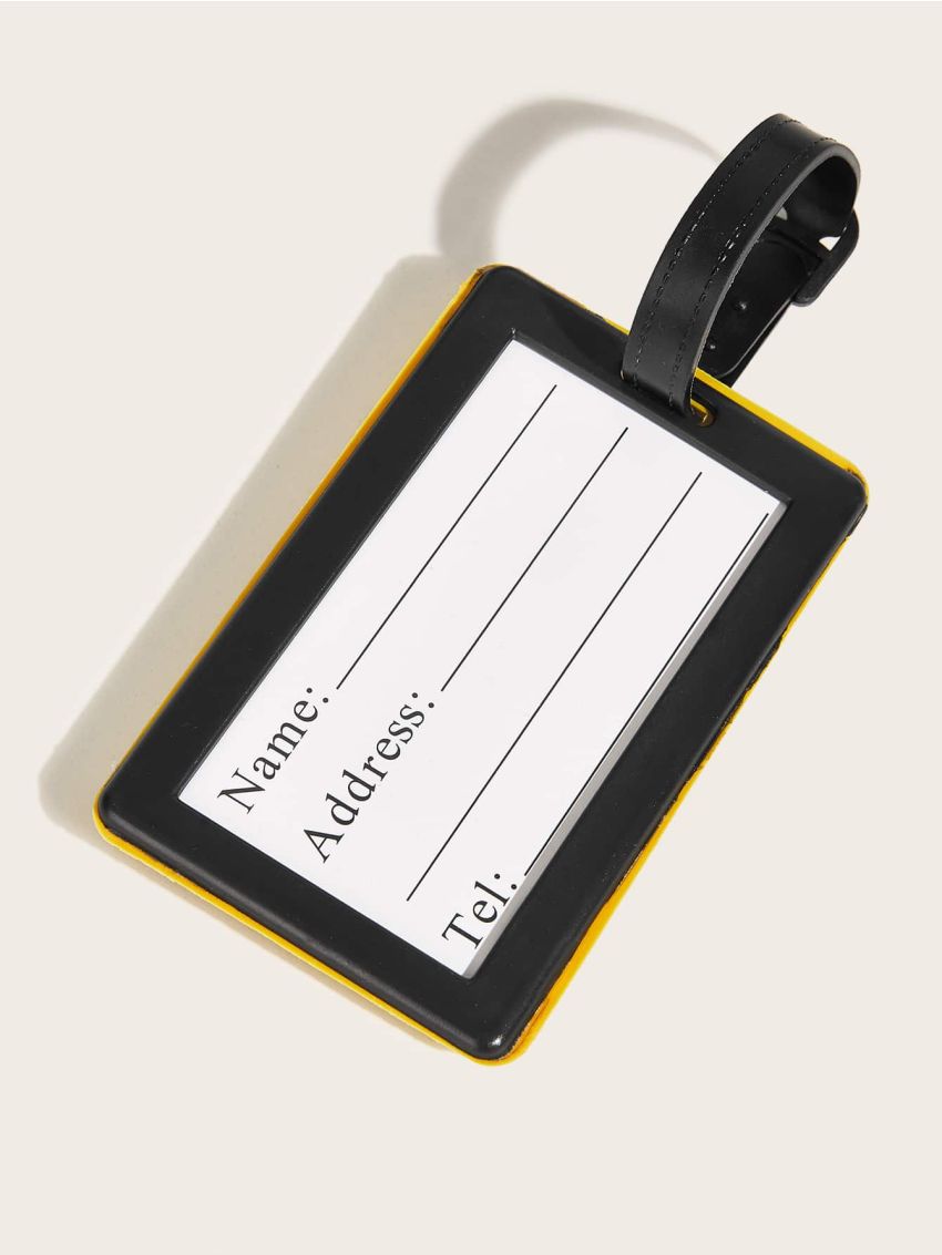 Letter Pattern Silicone Card Holder
