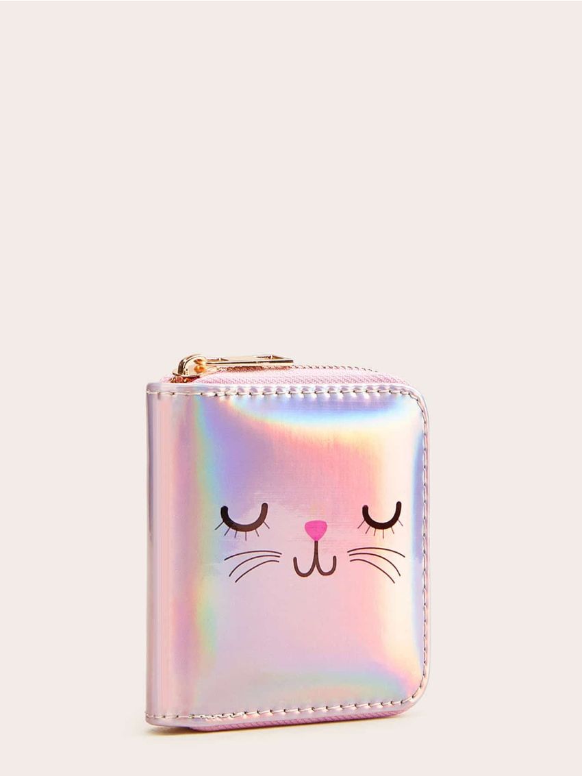 Cartoon Holographic Purse