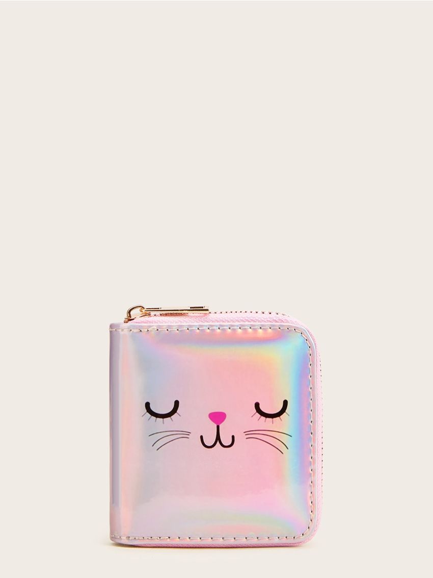 Cartoon Holographic Purse