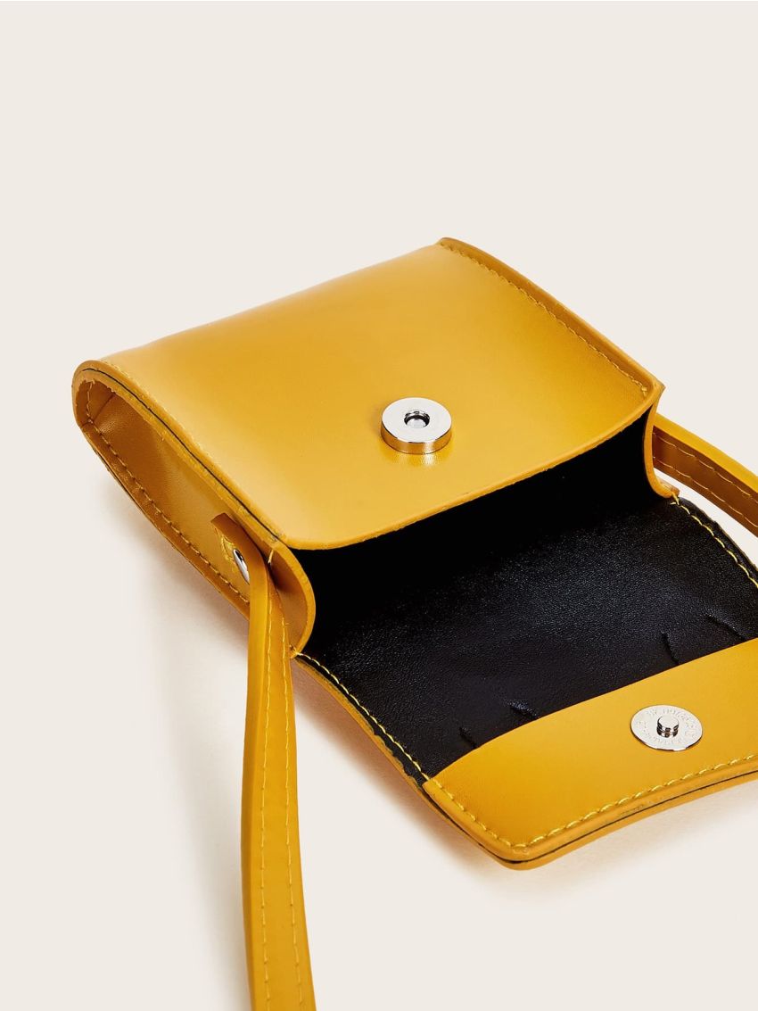 Minimalist Flap Satchel Bag