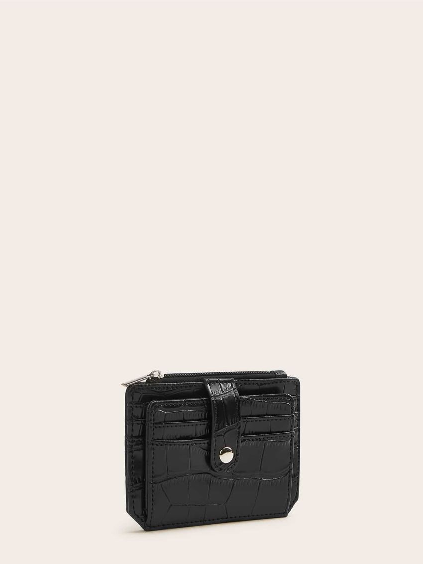 Croc Embossed Card Holder