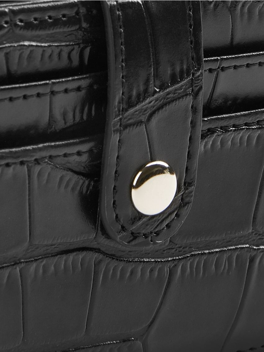 Croc Embossed Card Holder