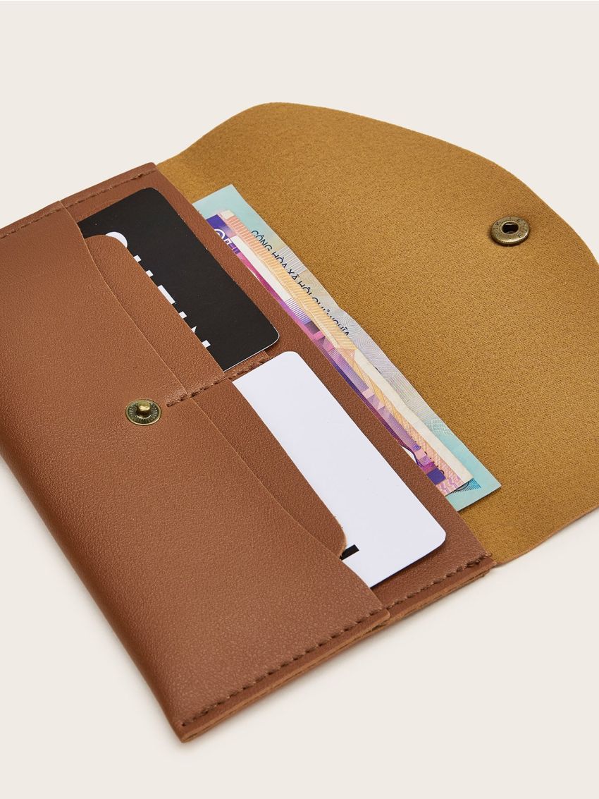 Floral Decor Purse With Card Holder