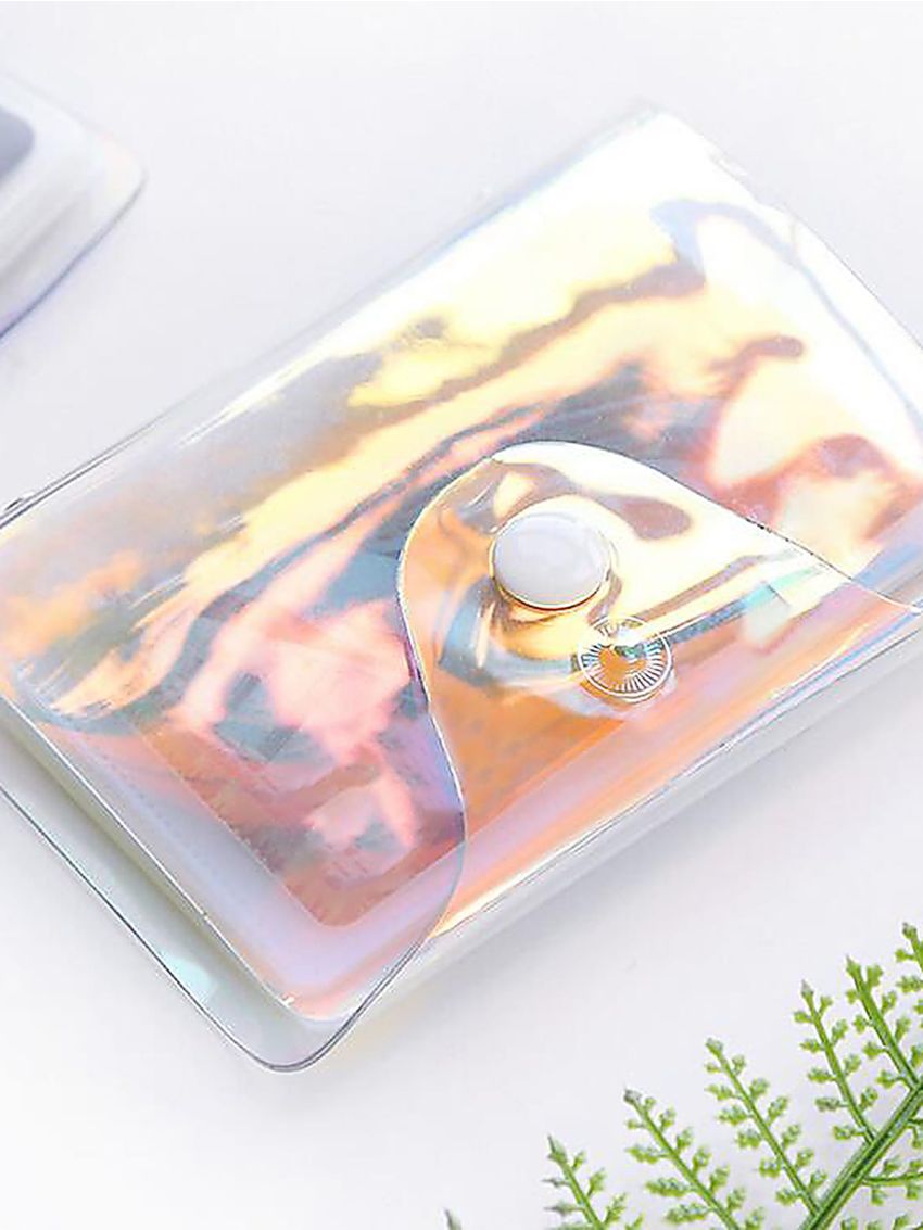 Holographic Flap Card Holder