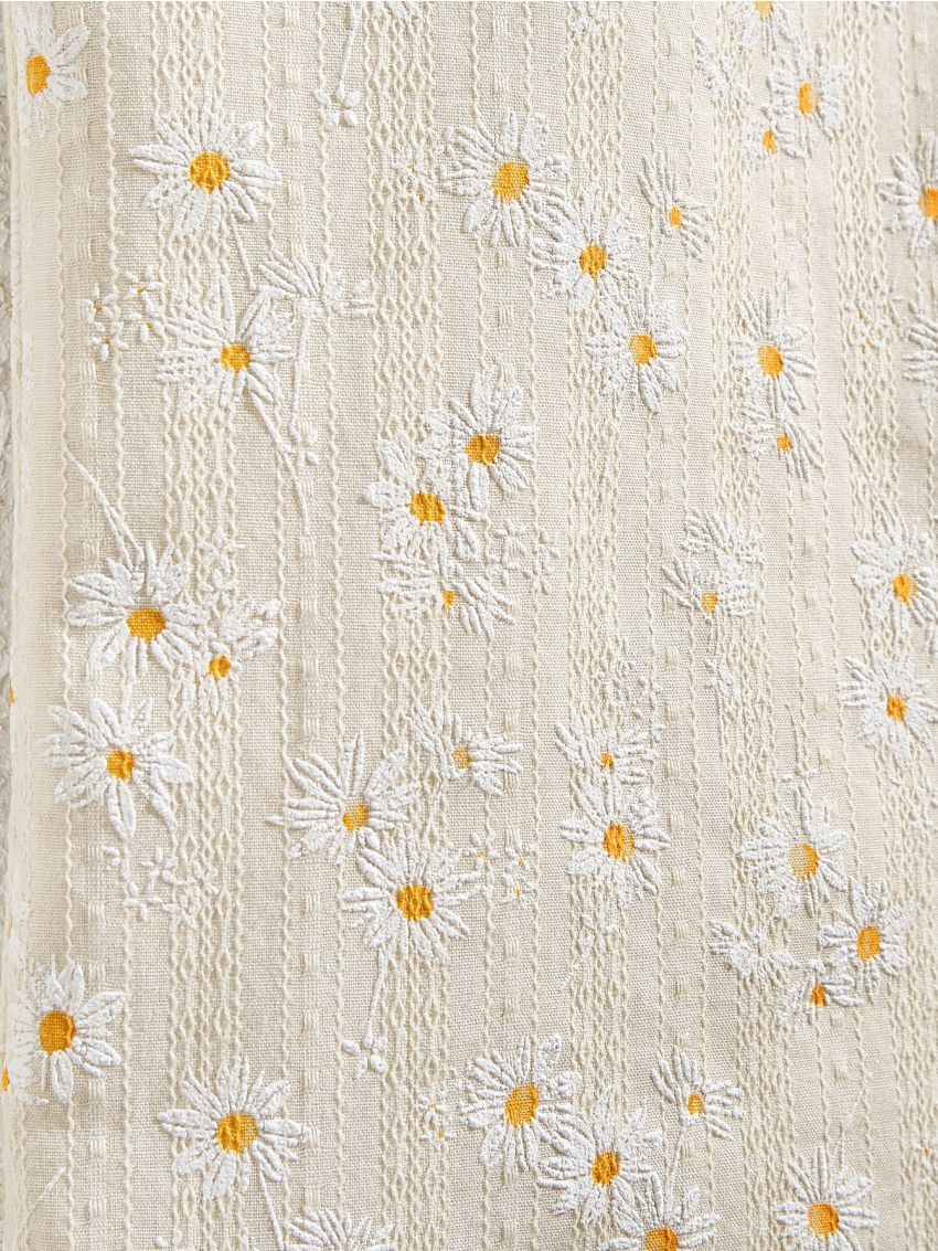 Daisy Graphic Shopper Bag