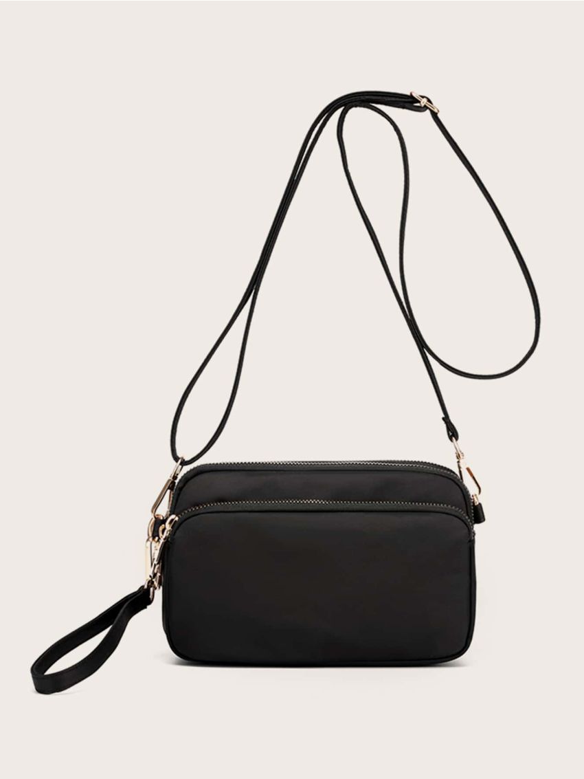 Mini Plain Crossbody Bag