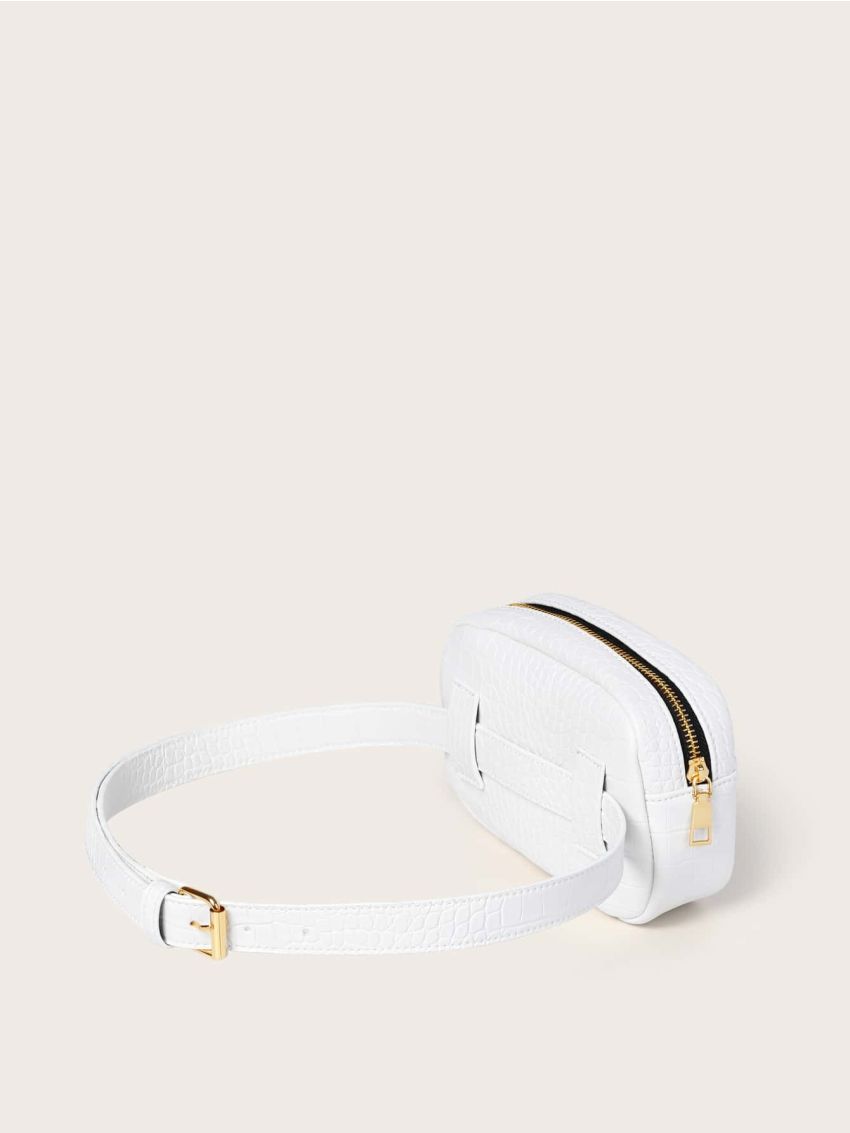 Croc Embossed Fanny Pack