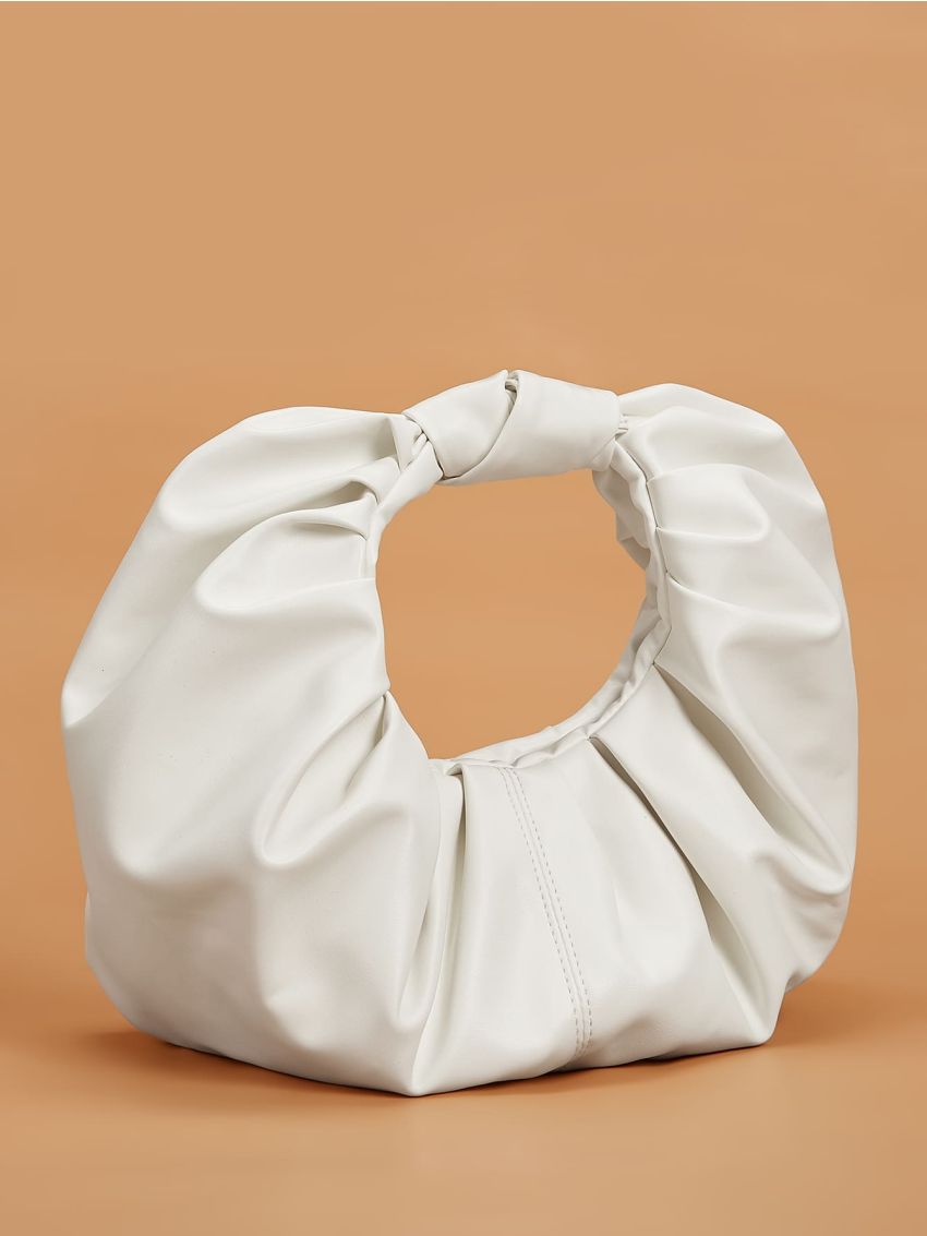 PREMIUM GATHER PU LEATHER BAG