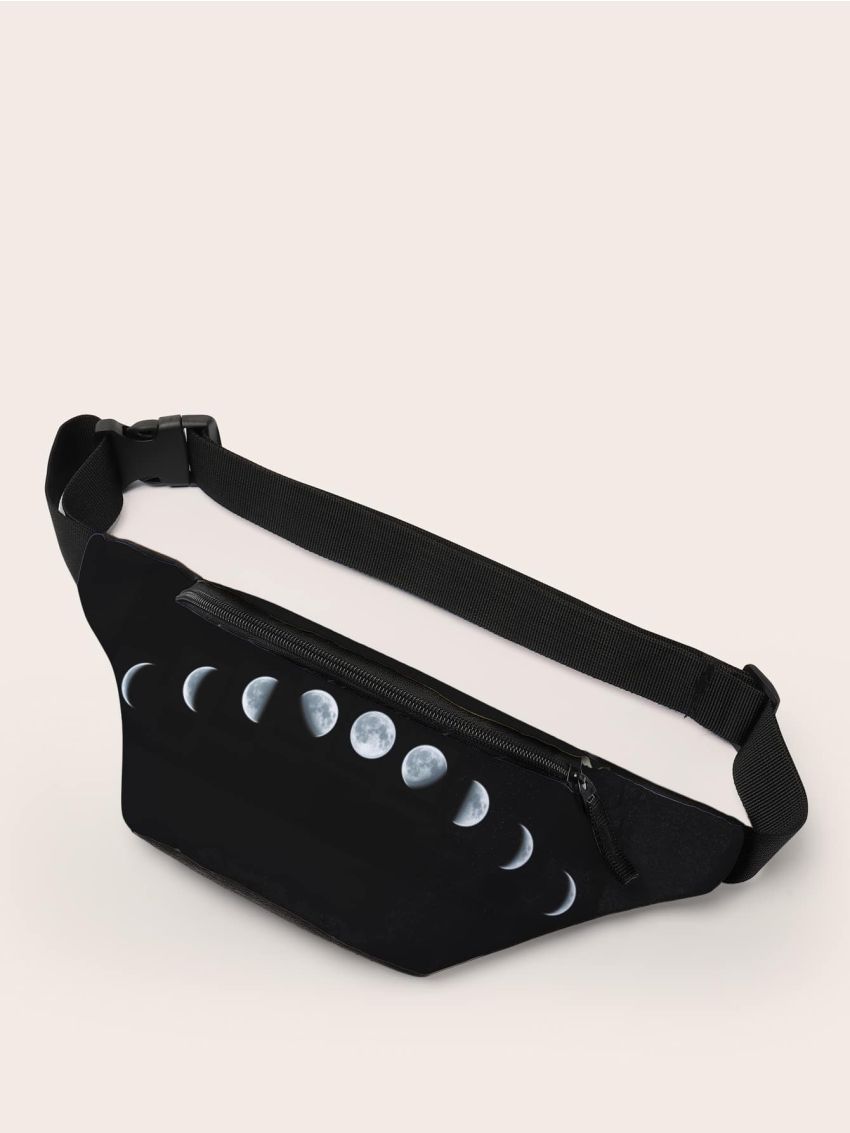 Moon Graphic Fanny Pack