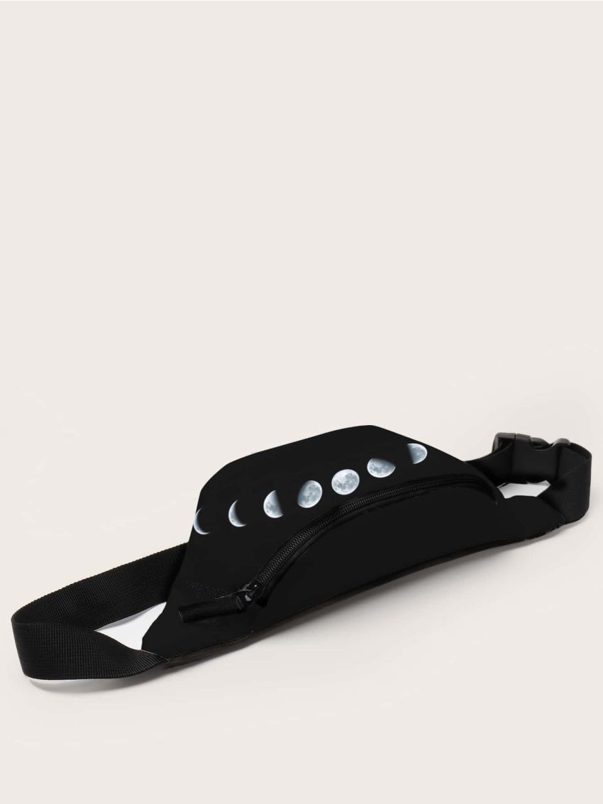 Moon Graphic Fanny Pack