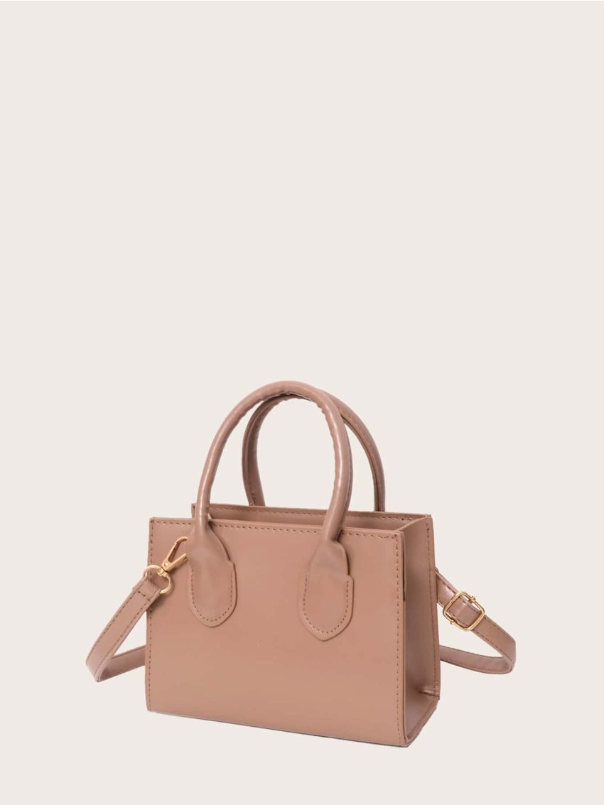 Double Handle Satchel Bag