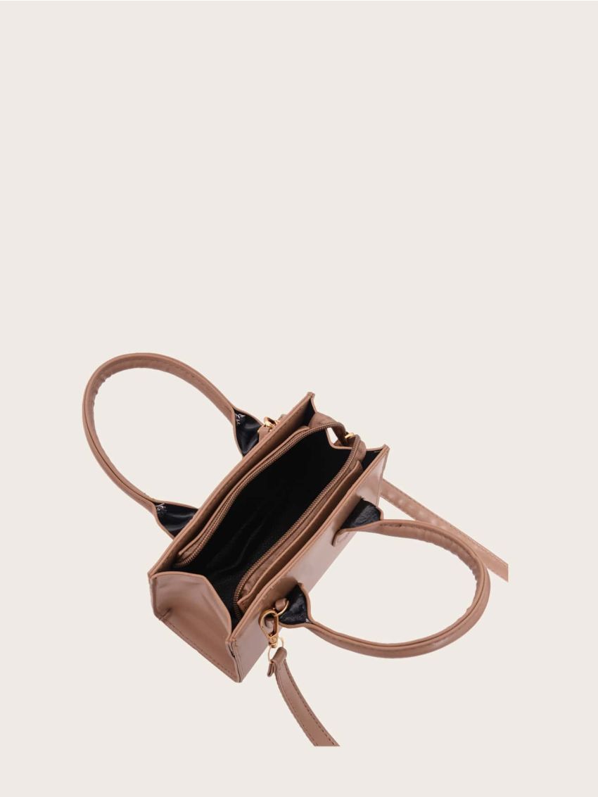Double Handle Satchel Bag