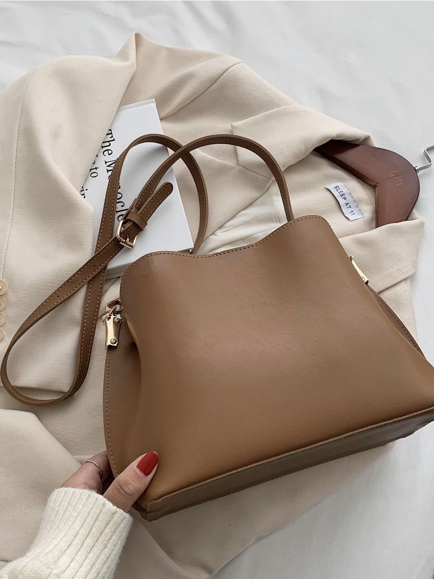 Minimalist Chain Satchel Bag