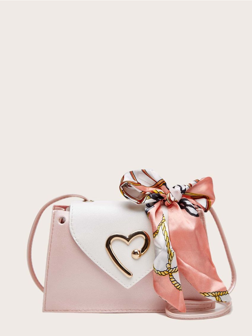 Mini Twilly Scarf Decor Crossbody Bag