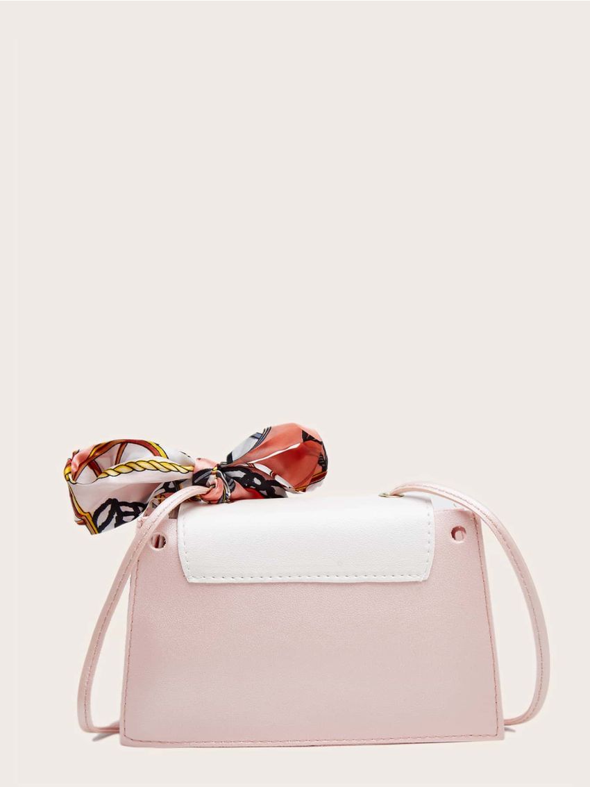 Mini Twilly Scarf Decor Crossbody Bag