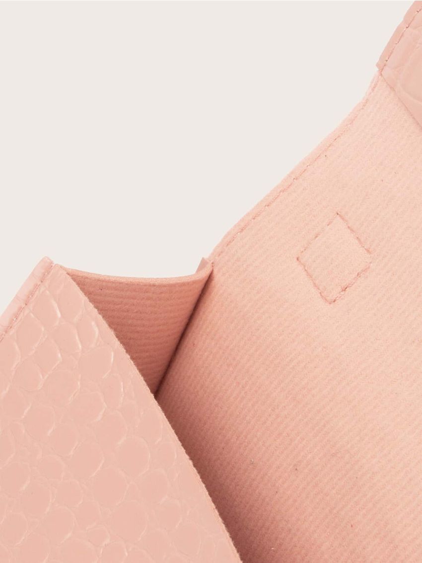 Twilly Scarf Crocodile Satchel Bag