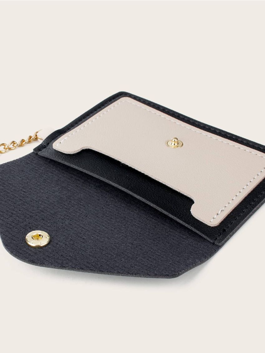 Two Tone Flap Card Holder