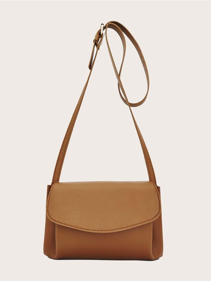 Minimalist Flap Crossbody Bag