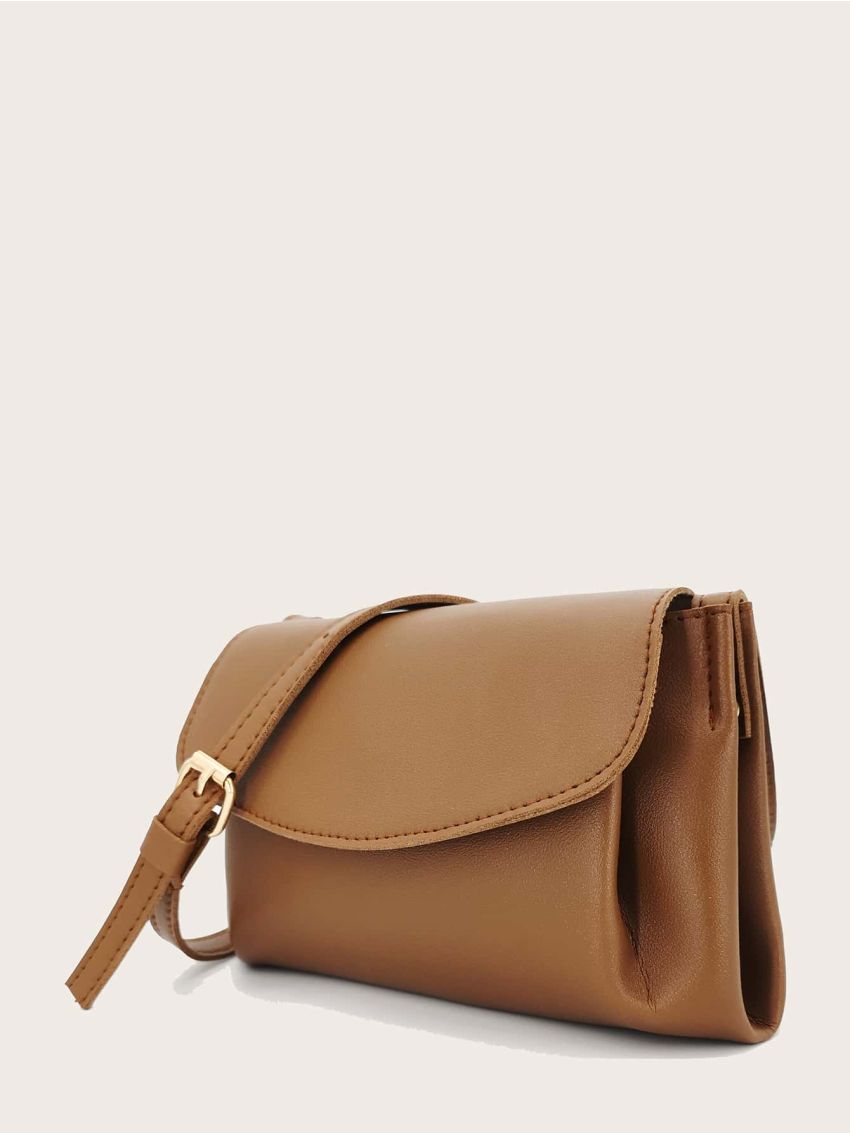 Minimalist Flap Crossbody Bag