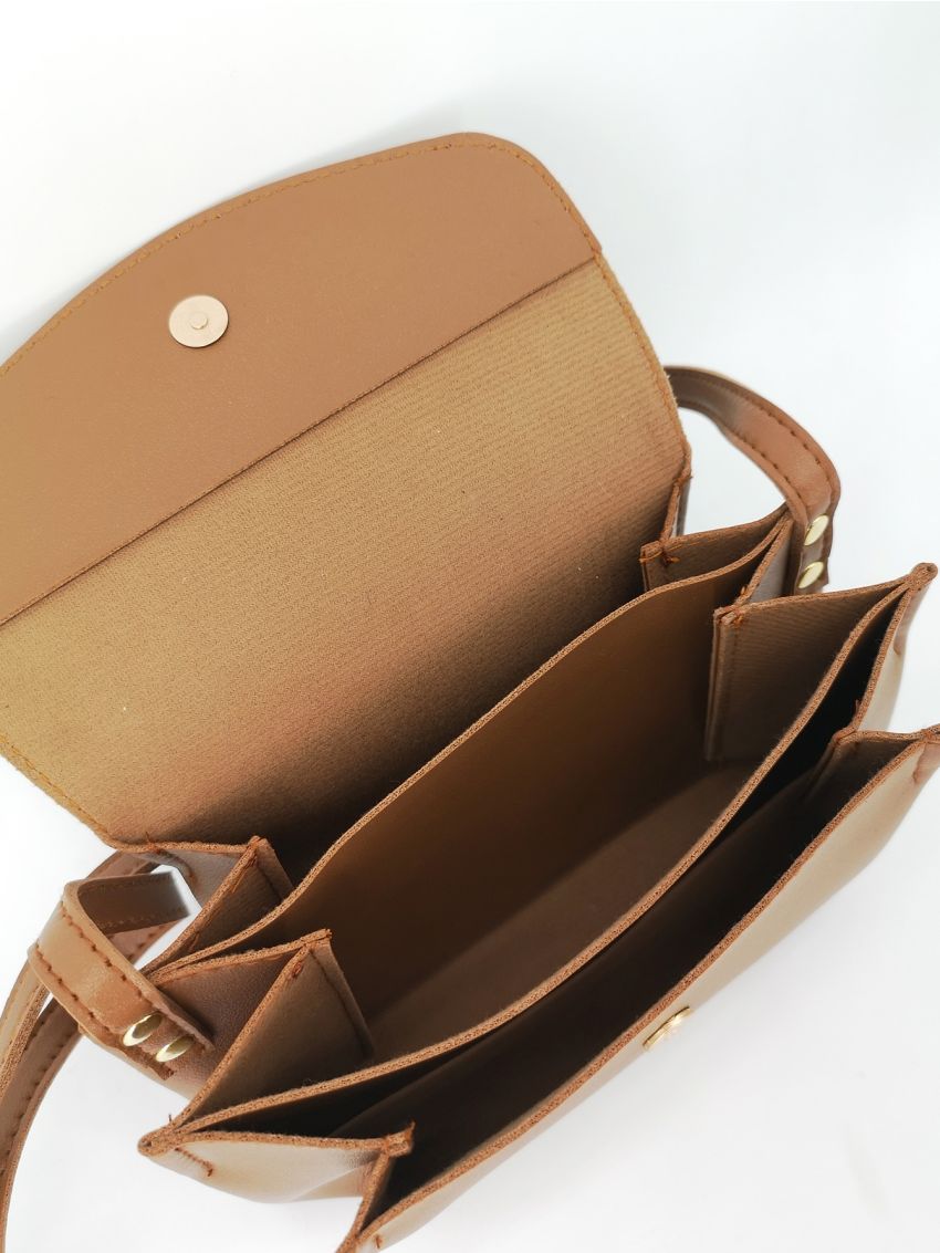 Minimalist Flap Crossbody Bag