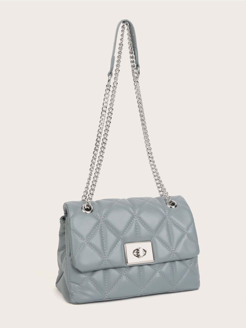 Quilted Chain Shoulder Bag