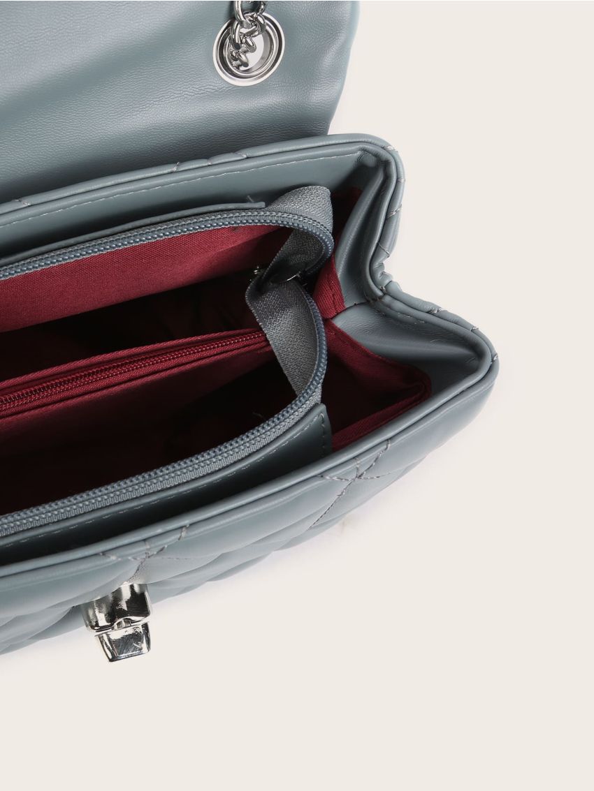 Quilted Chain Shoulder Bag