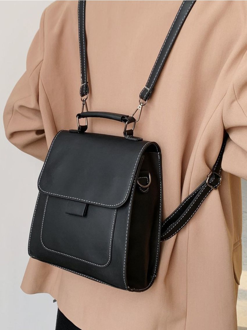 Minimalist Flap Backpack