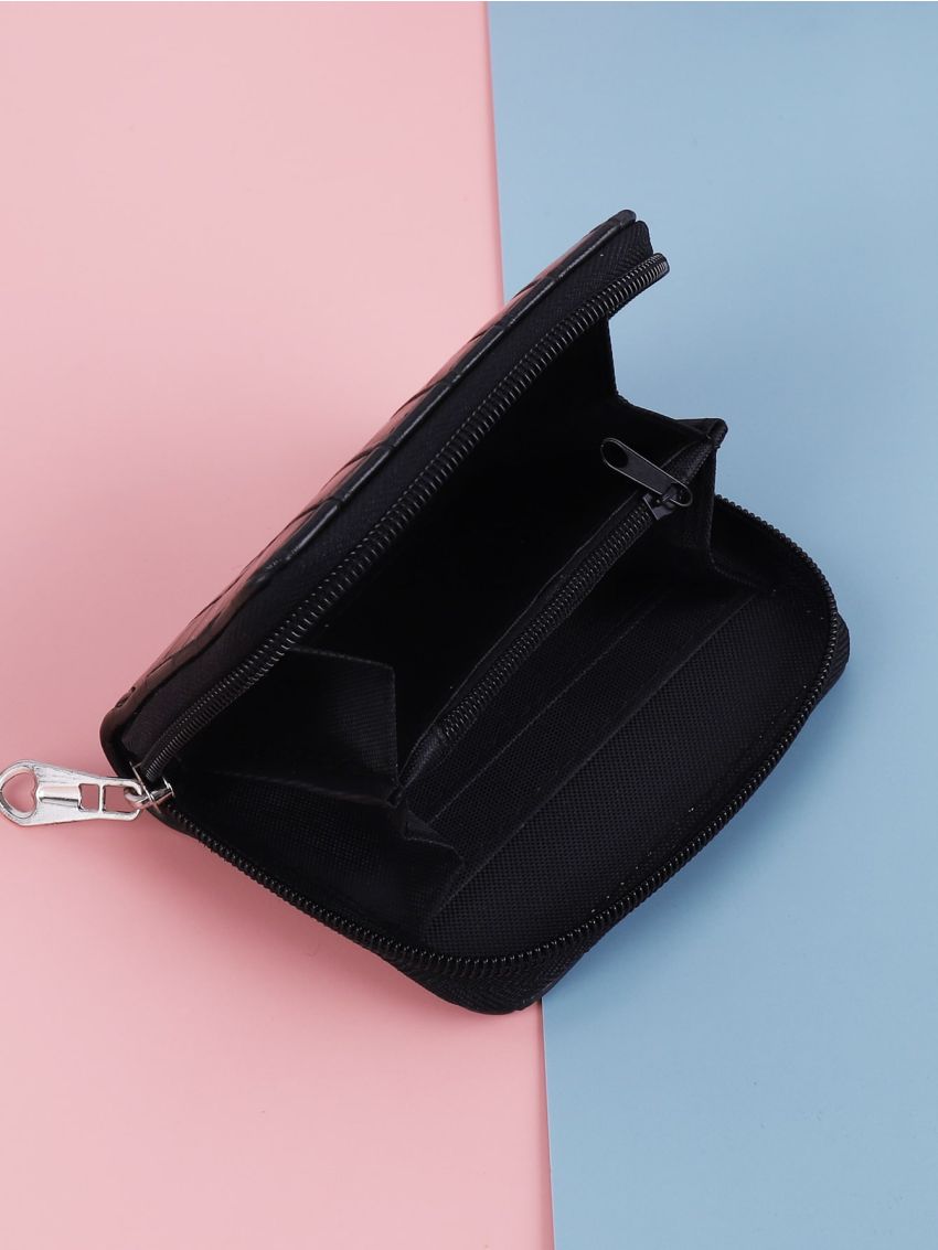 Croc Embossed Small Wallet