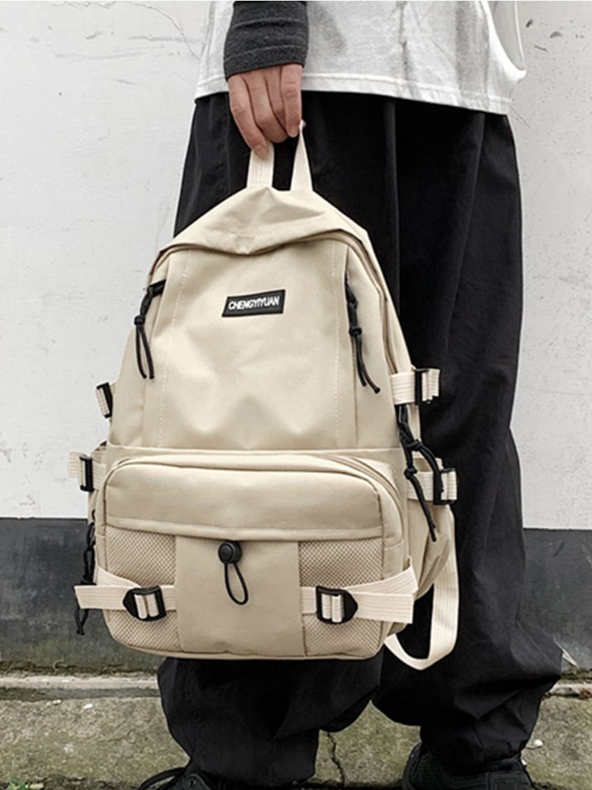 Pocket Front Large Capacity Backpack