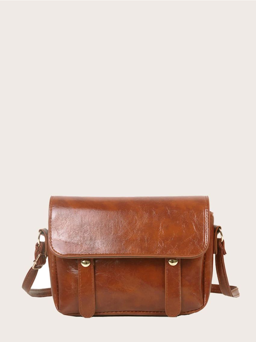 Minimalist Flap Crossbody Bag
