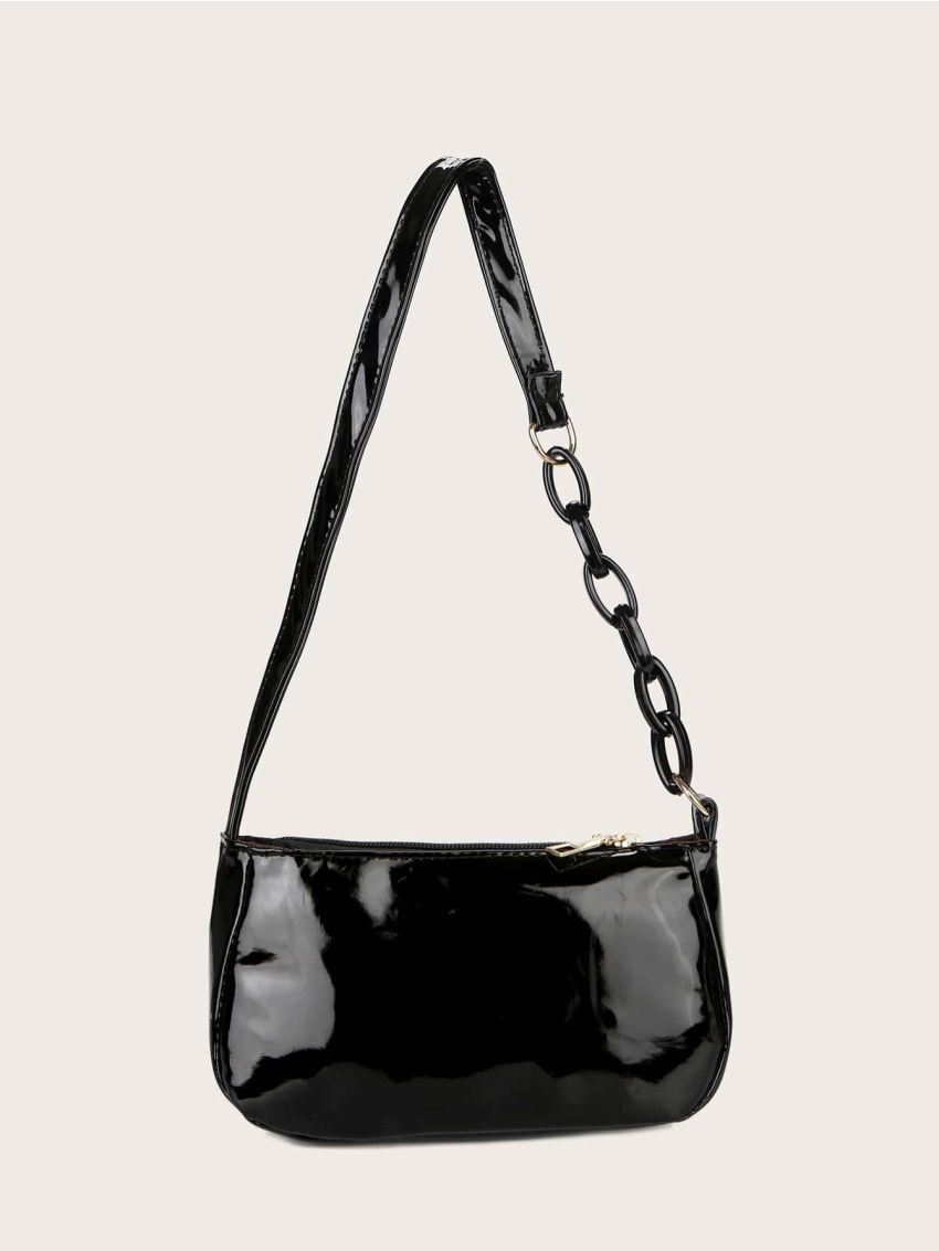 Minimalist Nylon Baguette Bag