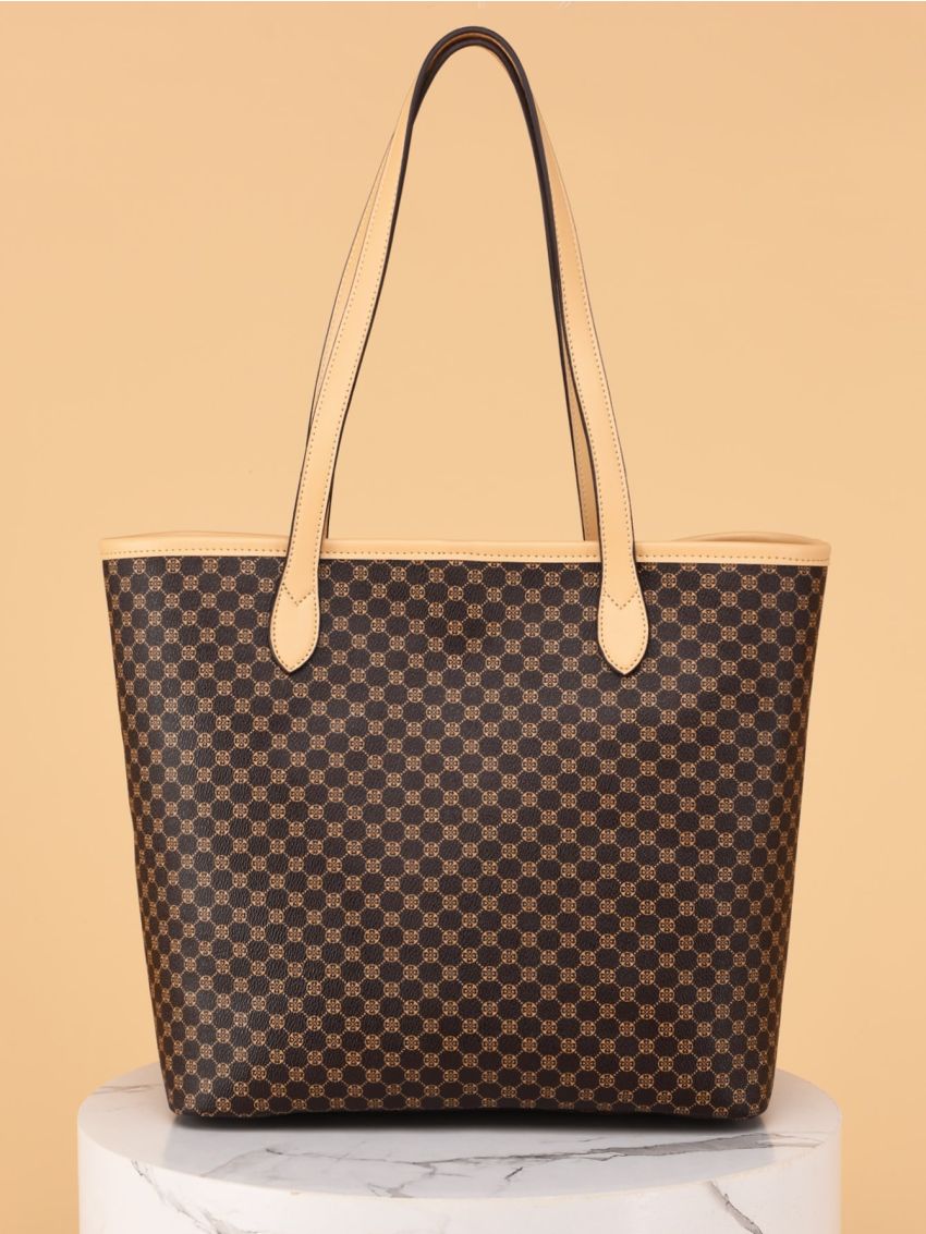 Geometric Graphic Tote Bag