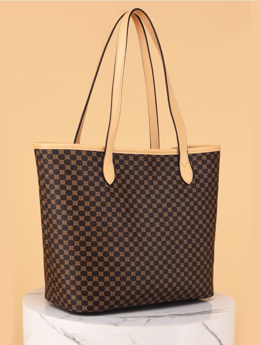 Geometric Graphic Tote Bag