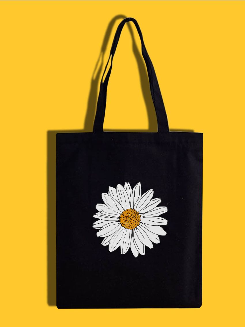 Floral Graphic Shopper Bag