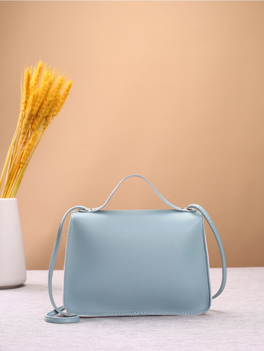 Mini Two Tone Satchel Bag