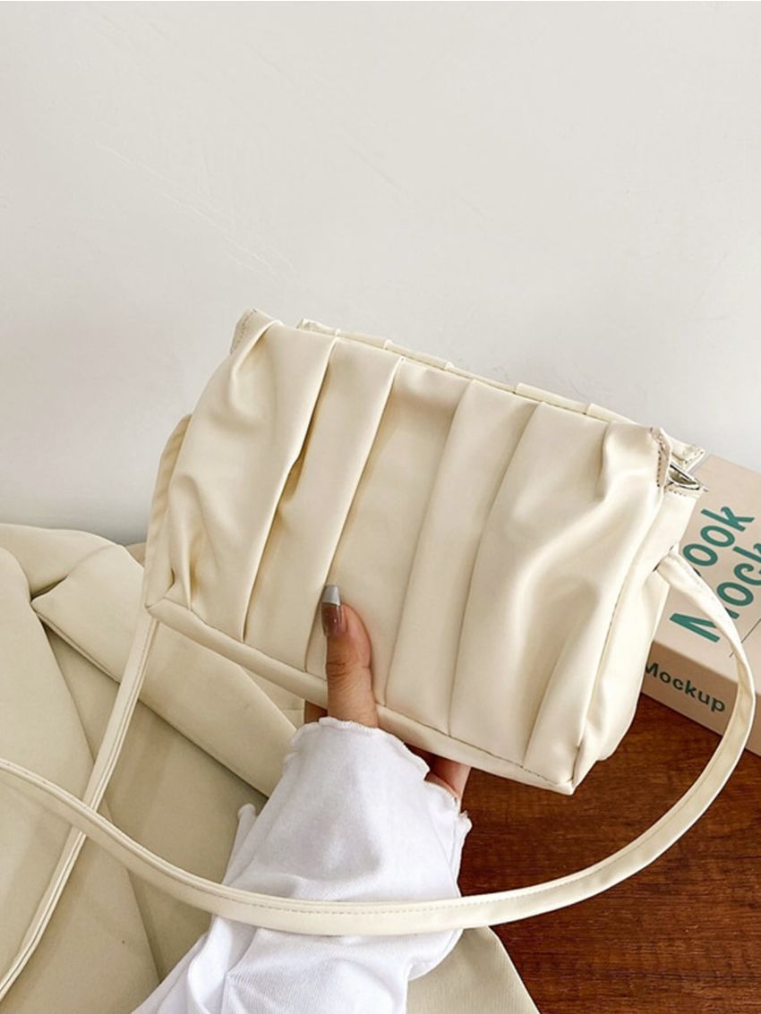 Ruched Crossbody Bag