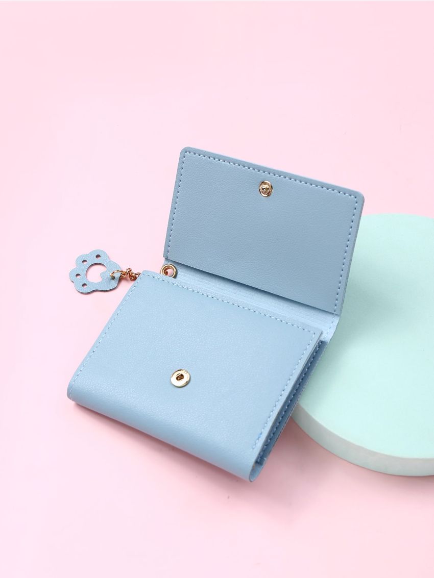 Cartoon Graphic Fold Over Purse