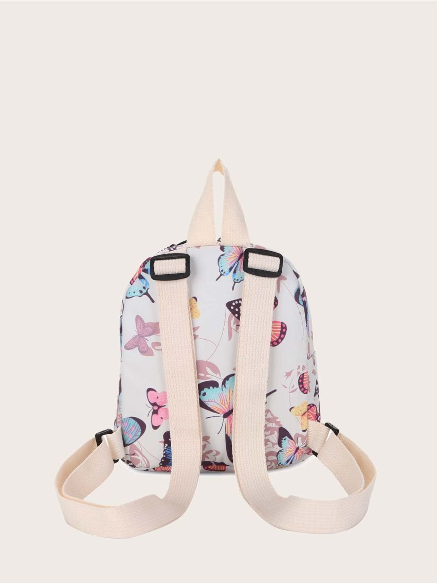 Mini Allover Butterfly Graphic Backpack