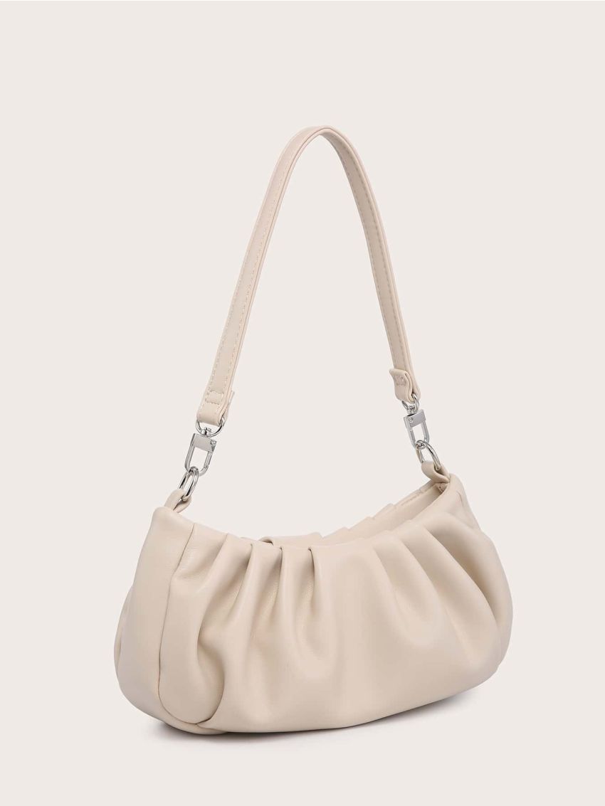 Ruched Shoulder Bag