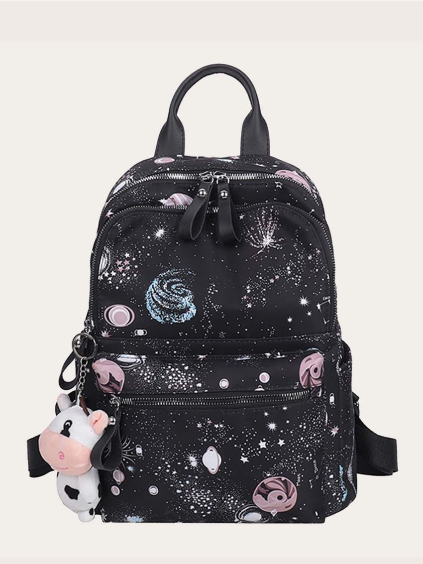 Galaxy Print Backpack