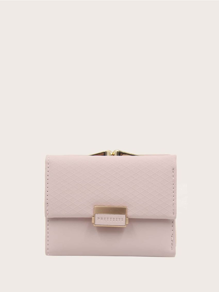 Textured Fold Over Purse