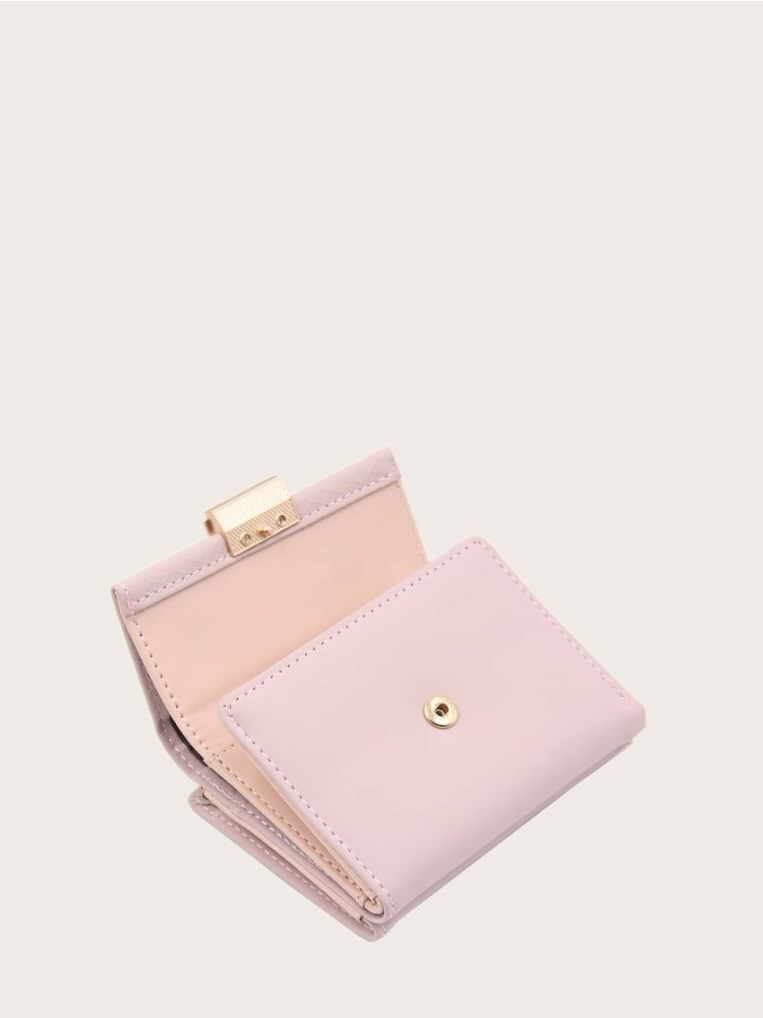 Textured Fold Over Purse