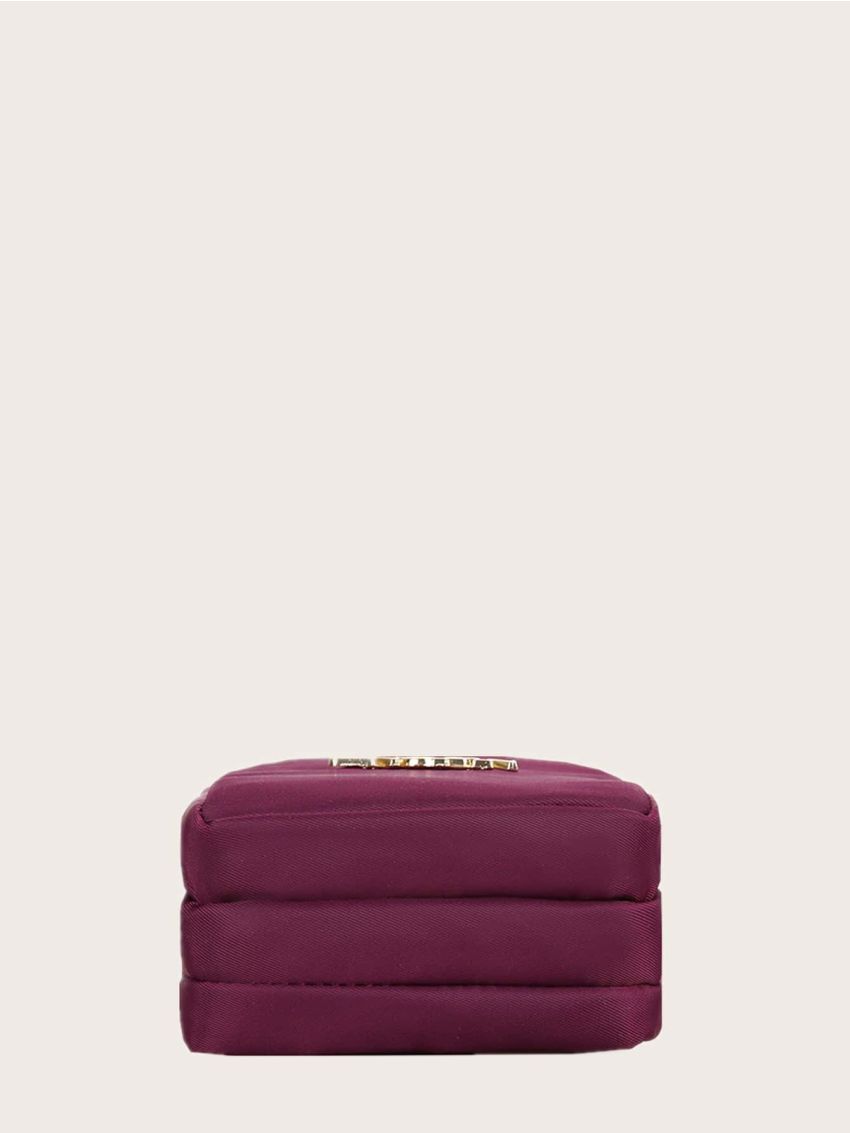 Metal Letter Decor Phone Bag