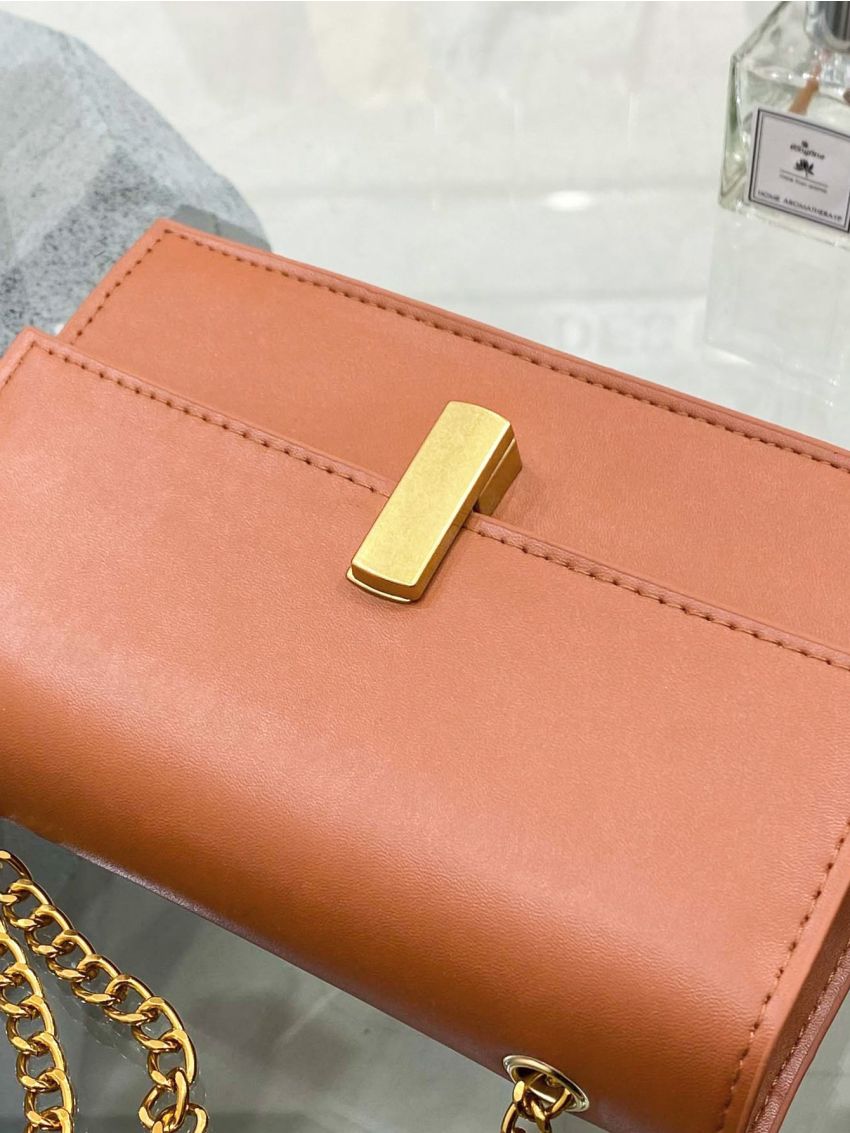 Mini Minimalist Chain Baguette Bag