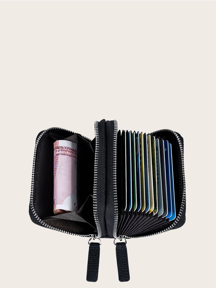 Double Zip Around Purse