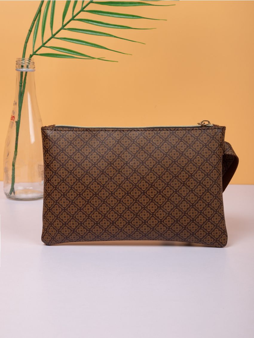 Geometric Graphic Long Wallet