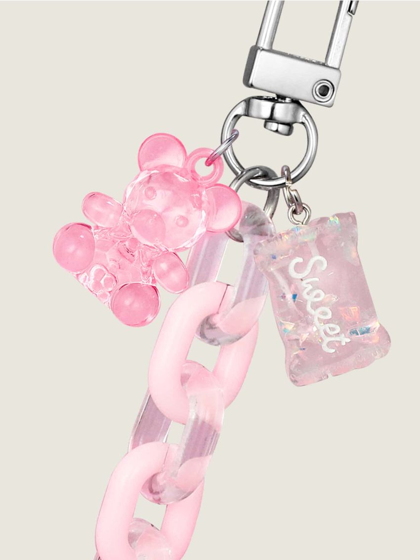 Chain & Candy Pendant Keychain